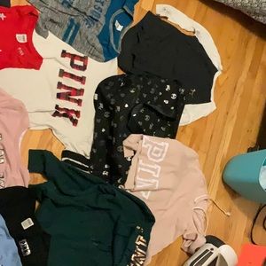 Pink Brand clothing Lot